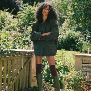 ISO Doen Pascual Jacket in Dark Olive XXS